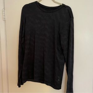 Lululemon Charcoal Grey Metal Vent Tech Long-Sleeve Shirt | Size Medium